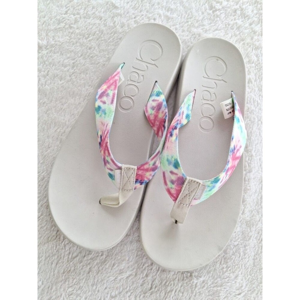 Chaco Women’s Chillos Flip in Light Tie Dye 10